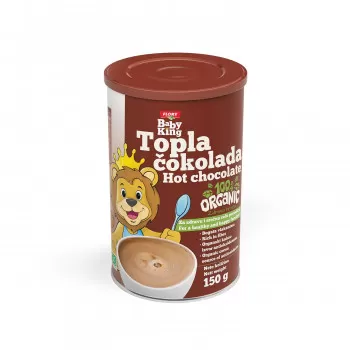 Baby king topla cokolada, organic 150g 