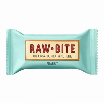Raw Bite voćni energ. bar organski kikiriki 50g