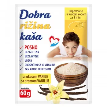 Dobra rižina kaša sa ukusom vanile 60g