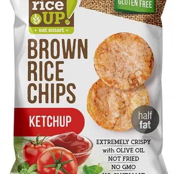 Rice up braon pirinčani čips kečap 60g 