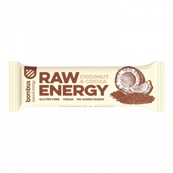 Bombus raw energy bar kokos&kakao 50g 