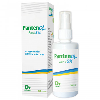 Dr Plant Pantenol sprej 5%  reg kože i kose,100ml 