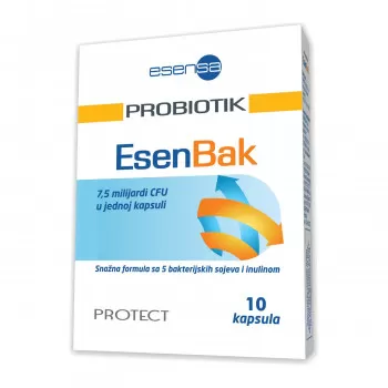 Protect, esenbak probiotik kapsule, 10/1 