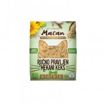 Superior keks seme konoplje i suncokret Macan 45g