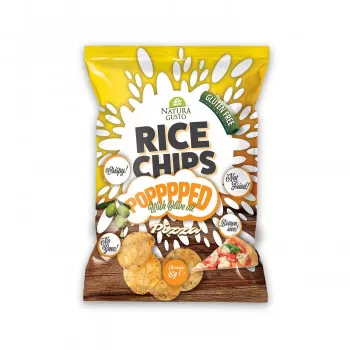 Natura Gusto pirinčani čips pizza 45g