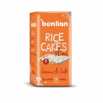 Benlian pirinčane galete slim susam i so 100g