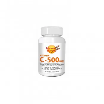 Natural Wealth C-500 tablete za žvakanje a90 