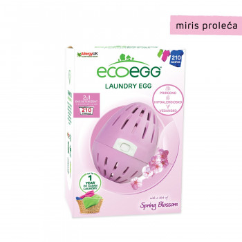 ECOEGG 2u1 eko-deterdžent i omekšivač za veš za veš, Miris proleća - 210 pranja 