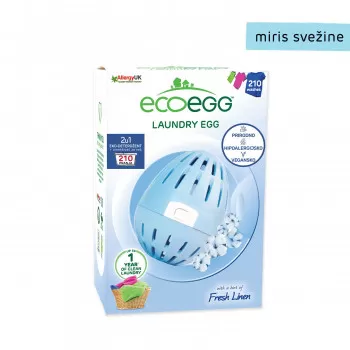 ECOEGG 2u1 eko-deterdžent i omekšivač za veš za veš, Miris svežine- 210 pranja 