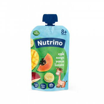 Nutrino pouch jabuka, mango,papaja, banana 100g 