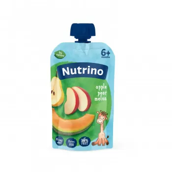 Nutrino pouch jabuka, kruška, dinja 100g