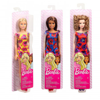 Barbie lutka sa cvetnom haljinom 