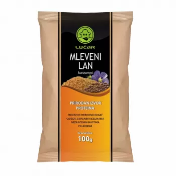 Lučar mleveni lan 100g 