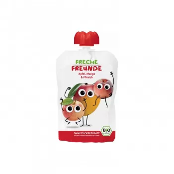 Freche organski sok jabuka, mango,breskva 100g 