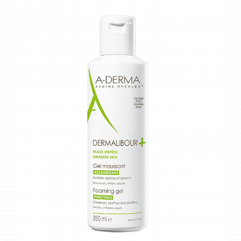 A-Derma Dermalibour Cica+penušavi gel 250ml 