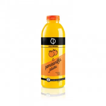 Cold pressok pomorandža jabuka ceđeni sok 750ml 