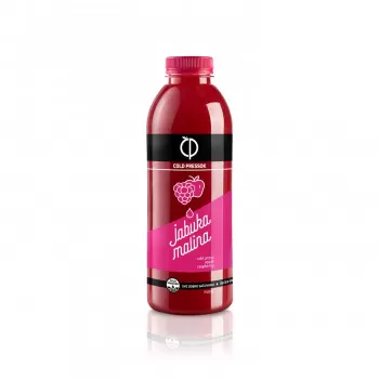Cold pressok malina jabuka hladno ceđeni sok 750ml 