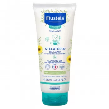 Mustela Stelatopia Gel za tuširanje 200ml 