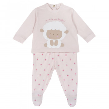 Chicco komplet 2/1 (majica dr,pantalone),devojčice