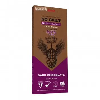 KANDIT No Guilt DARK BLACKBERRY no sugar added 80g 