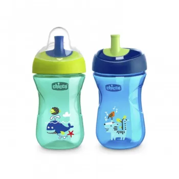 Chicco Advanced čaša 12m+, plava 