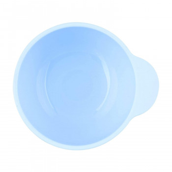 Chicco vakumski silikonski tanjir,  6m+, plavo 