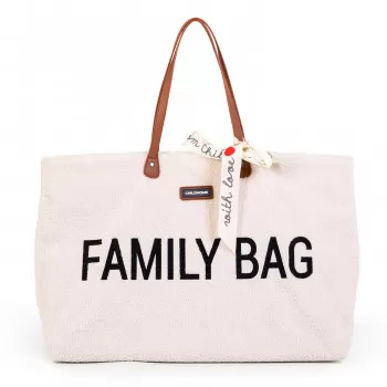 Child home Family Bag, Torba teddy offwhite 
