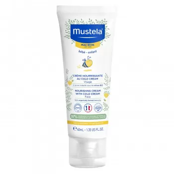 Mustela Hranljiva cold krema za lice 40ml 