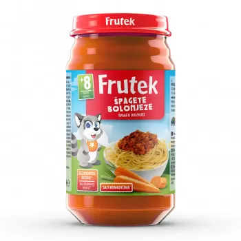 Frutek kašica špagete bolonjeze 190g 