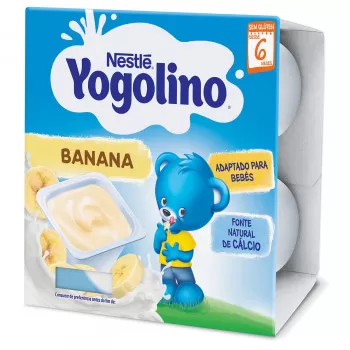 Nestle Yogolino mlečni desert banana 4x100g 