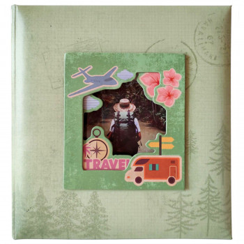 Album 10X15/200 Travel green 
