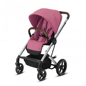 Cybex kolica Balios S Lux, MagnoliaPink(sivi ram) 