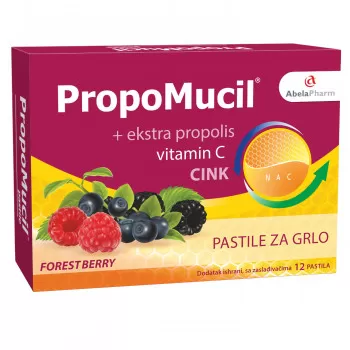 Abela Pharm Propomucil pastile Forest berry, 12kom 