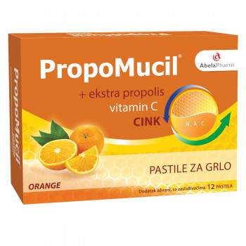 Abela Pharm Propomucil pastile Orange, 12kom 