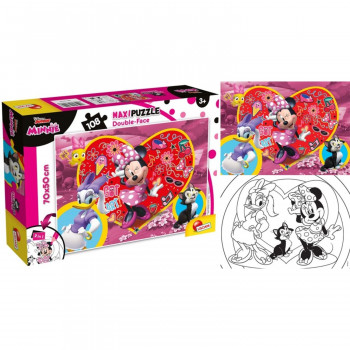 Slagalica 108pcs Maxi MinnieMouse 2u1složi i oboji 