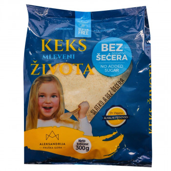 Aleksandrija ml. keks bez šećera bez glutena, 300g 