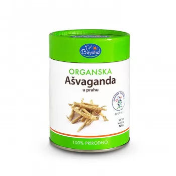Beyond Ašvaganda u prahu organic 100g 