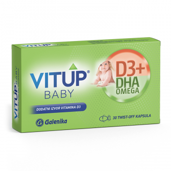 VitUp baby D3 + DHA twist off kaps. 30kom 