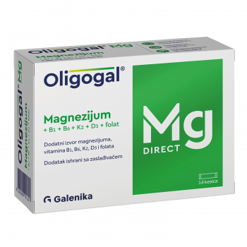 Oligogal Mg Direkt prašak 14 kesica 