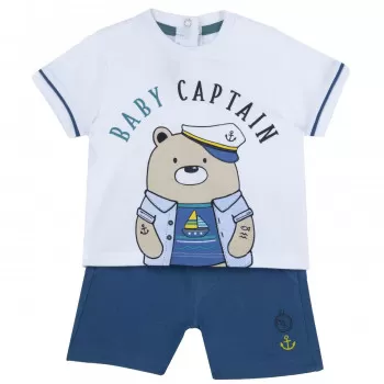 Chicco komplet 2/1 (majica kr, šorts), dečaci 