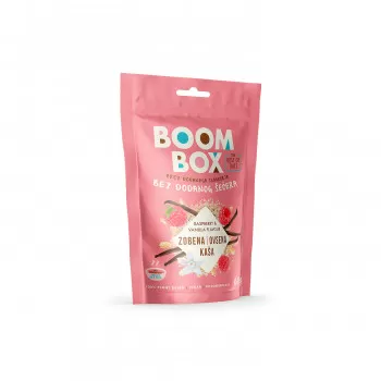 Boom Box ovsena kaša malina, vanila, 60g 
