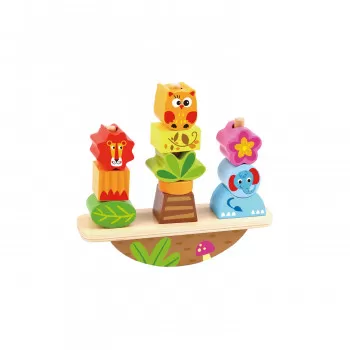 Tooky toy drveni balans blokovi - životinje 