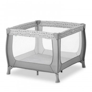 Hauck krevetac/ogradica SleepNPlaySQ, Nordic Grey 