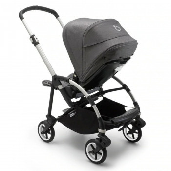 Bugaboo kolica Bee 6 sivi ram, grey melange 
