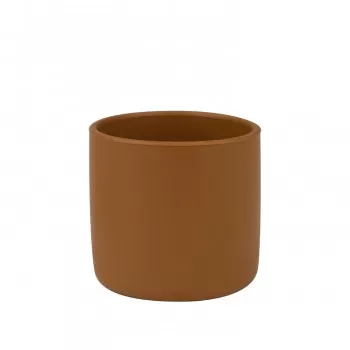 Minikoioi silikonska čaša Minicup Woody Brown 