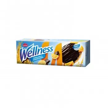 Wellness integ keks narandža preliv čokolada, 205g 
