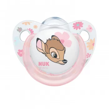 Nuk laža silikon Bambi, vel 1, 0-6M 