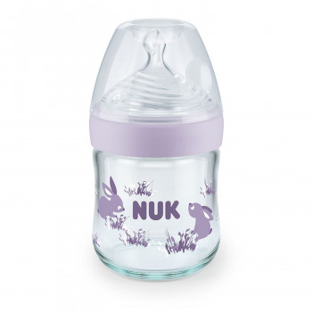 Nuk plastična flašica NS sa tem. Indik, 150ml 0-6M 