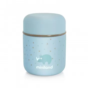 Miniland termos za hranu mini plavi, 280ml 