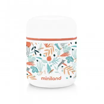Miniland termos za hranu mini mediteran, 280ml 